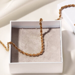 Twisted Gold Chain