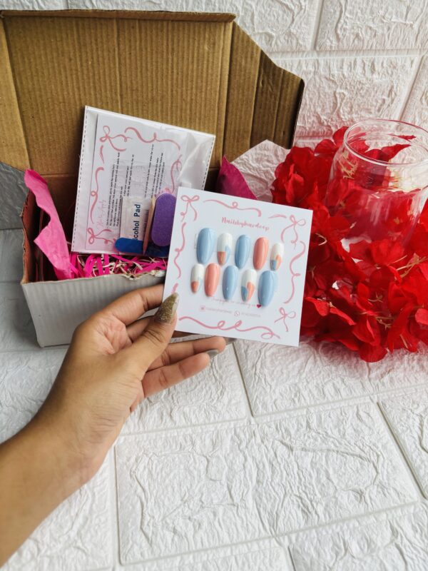 Pastel Shade Presson Nail - Image 4