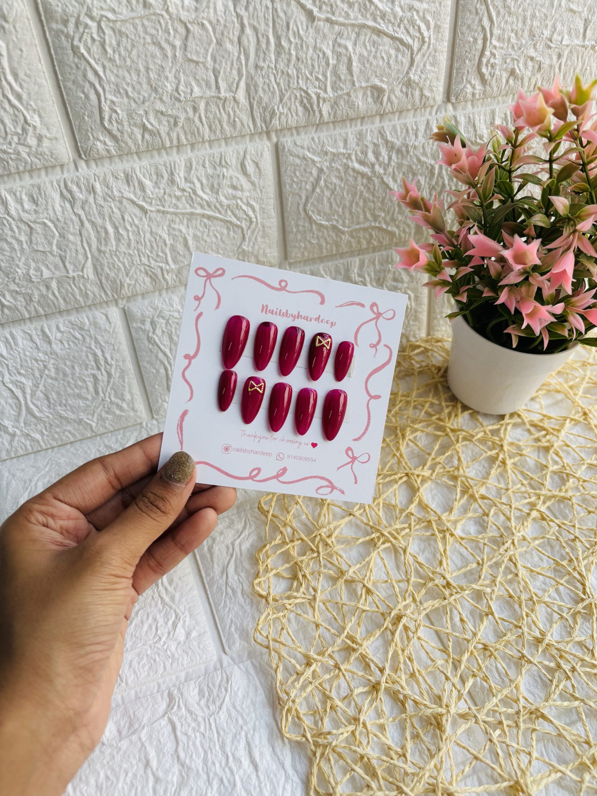Wine Nails