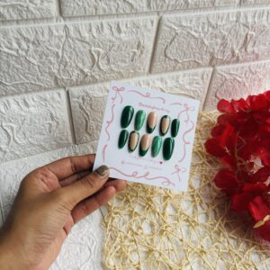 Green Marble Nails
