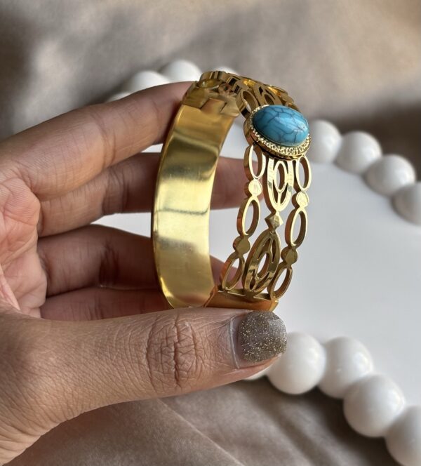Blue Stone Bracelet - Image 3