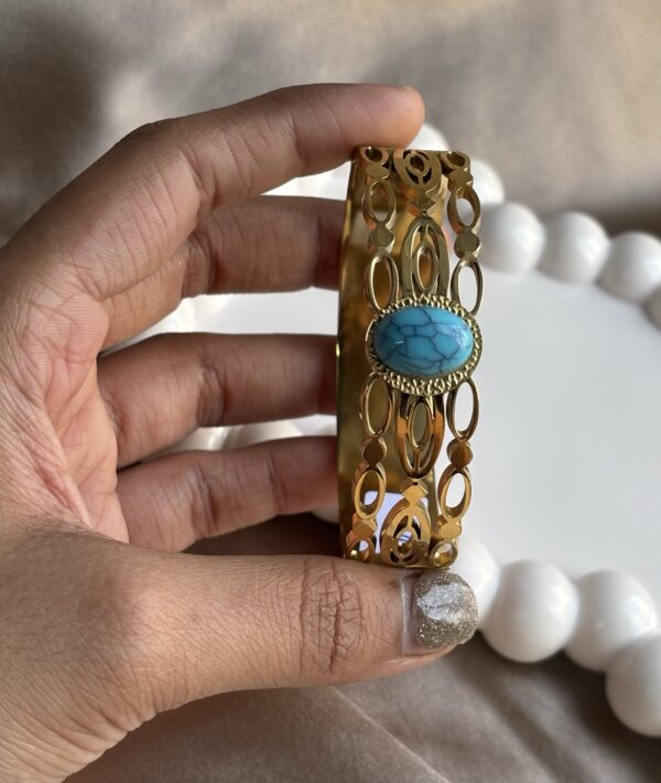 Blue Stone Bracelet - Image 2