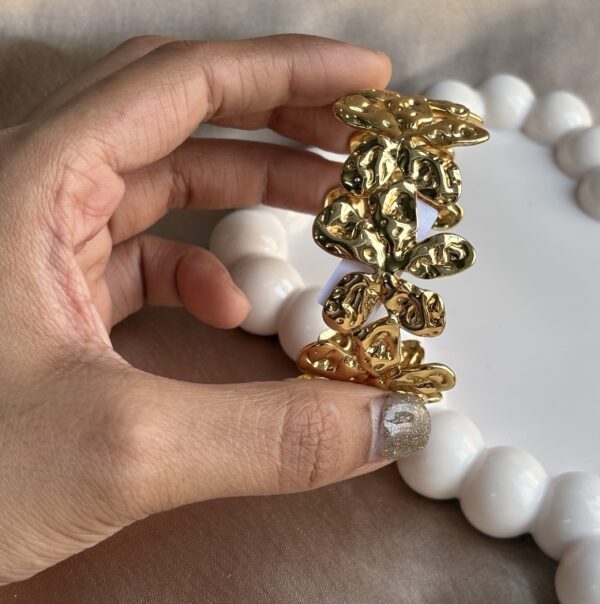 Chunky Golden Bracelet - Image 3