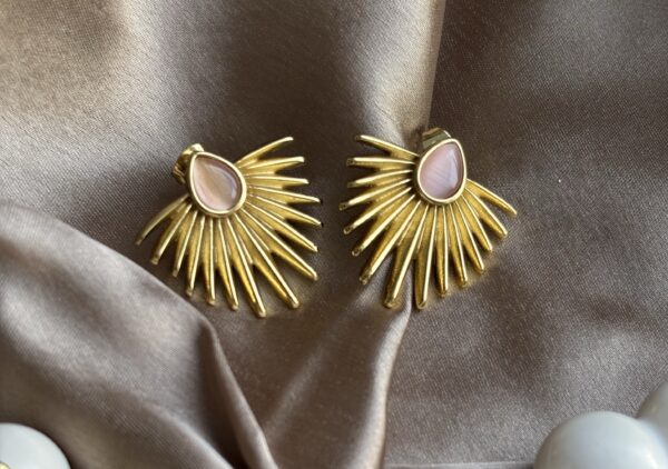 Ethnic Wear Pastel Earring - Image 2