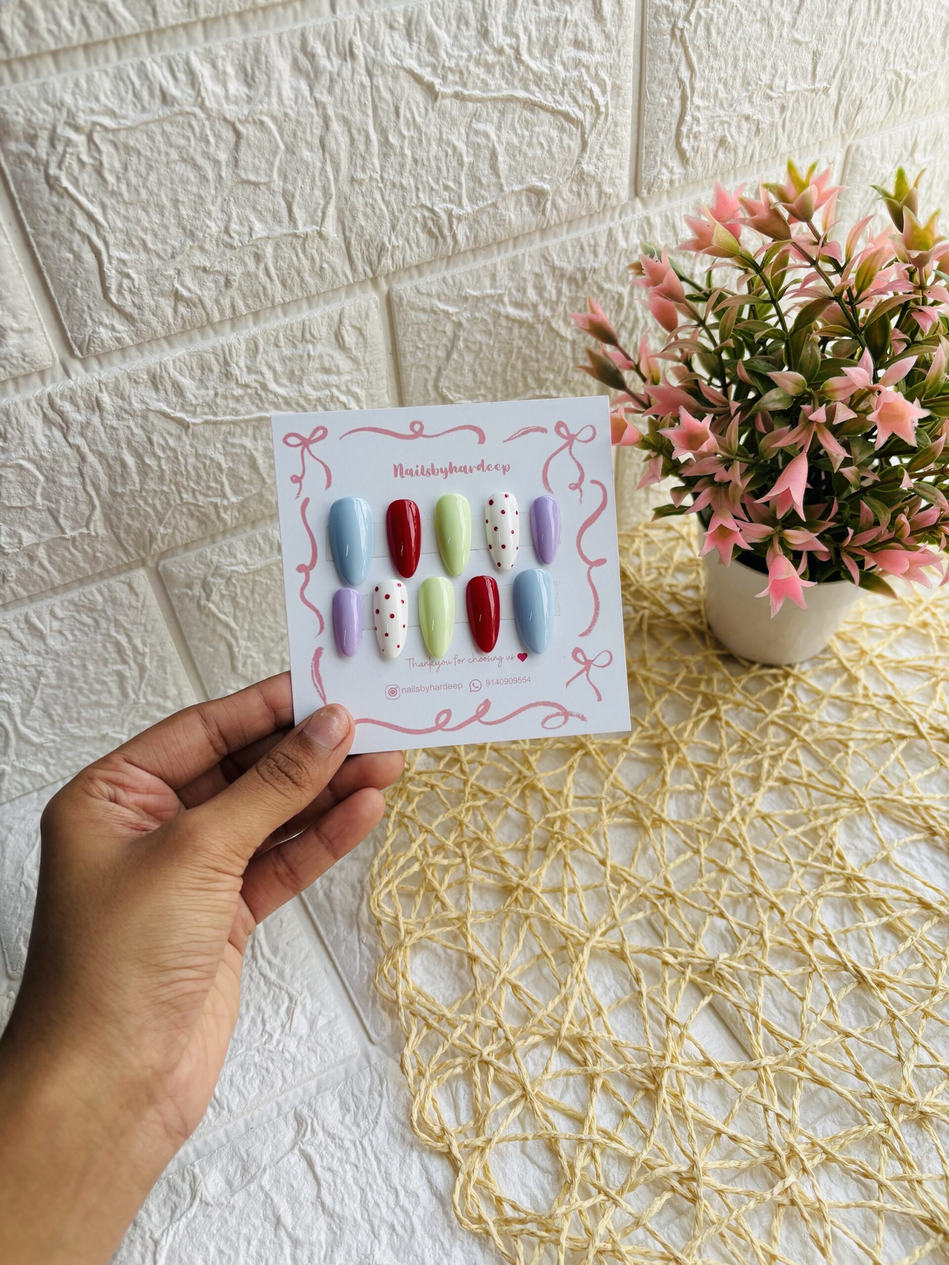 Colourful Summer Nails
