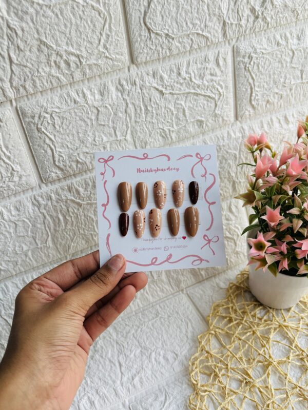 Brown Nails
