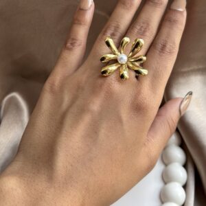 Pearl Chunky Ring