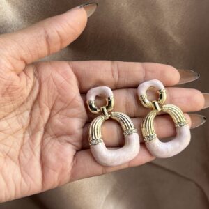 Pink Earring