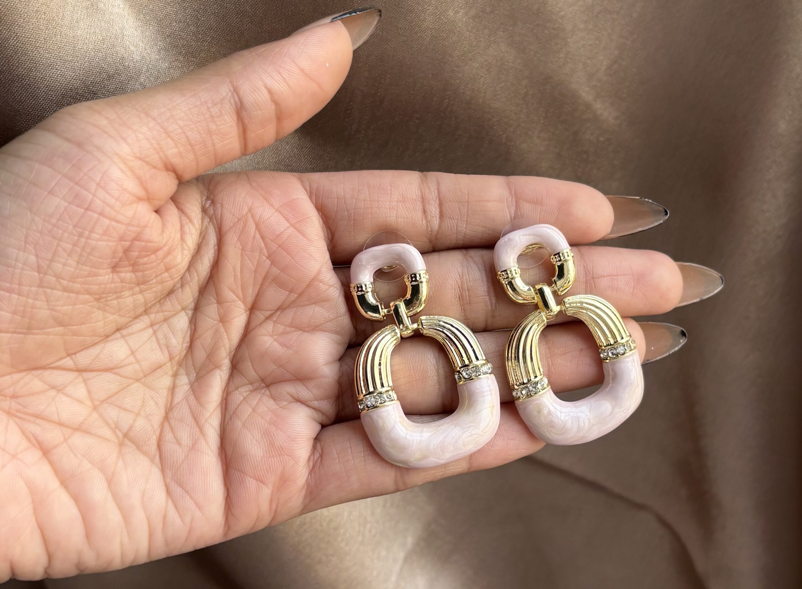 Pink Earring