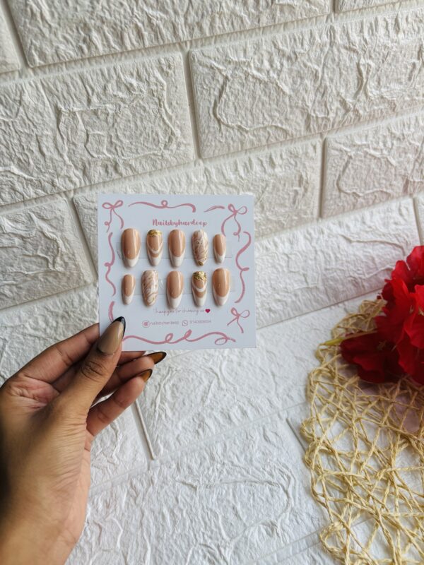 French Natural Presson Nails