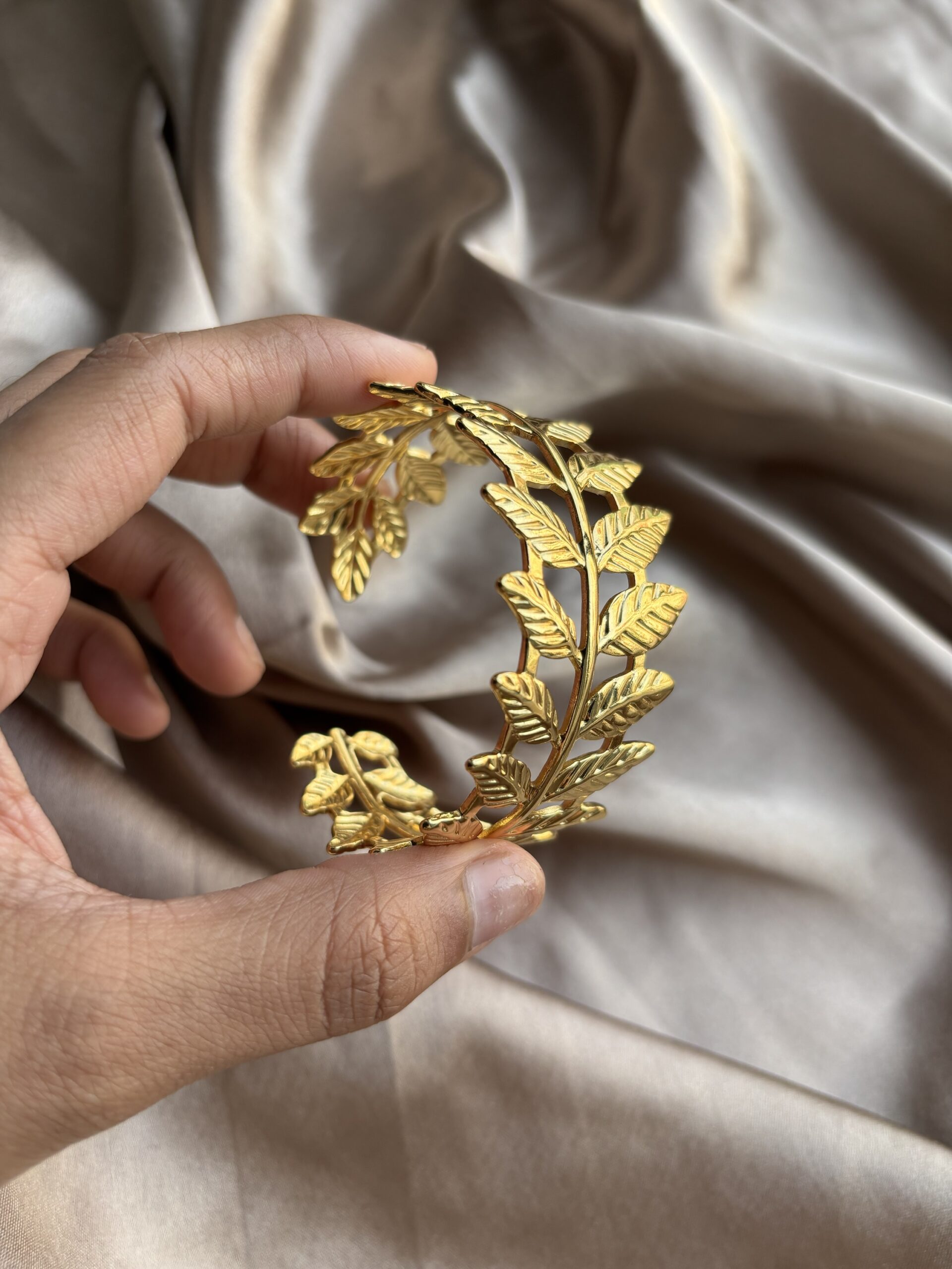 Chunky Leaf Bracelet