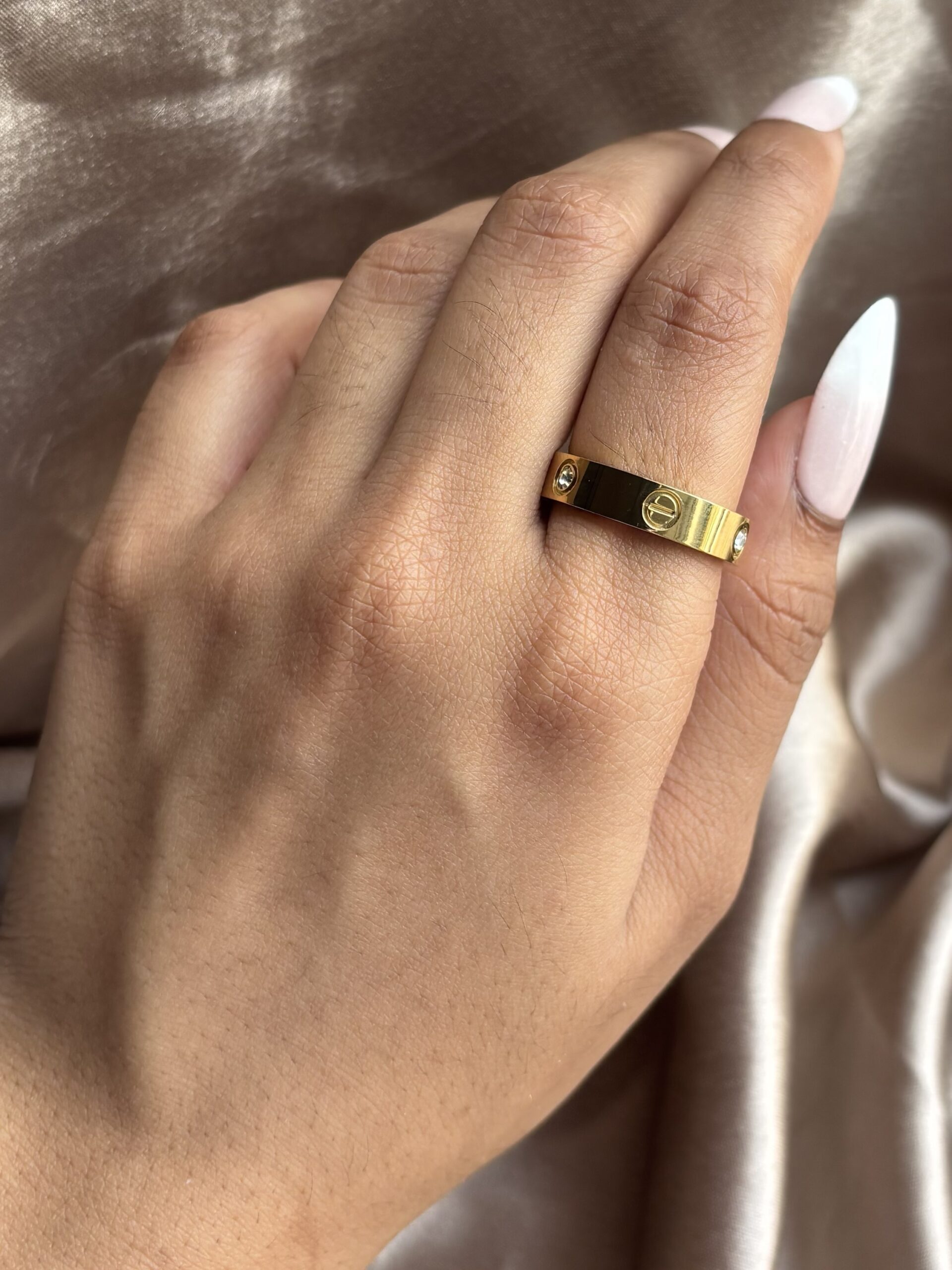 Golden Cartier Ring