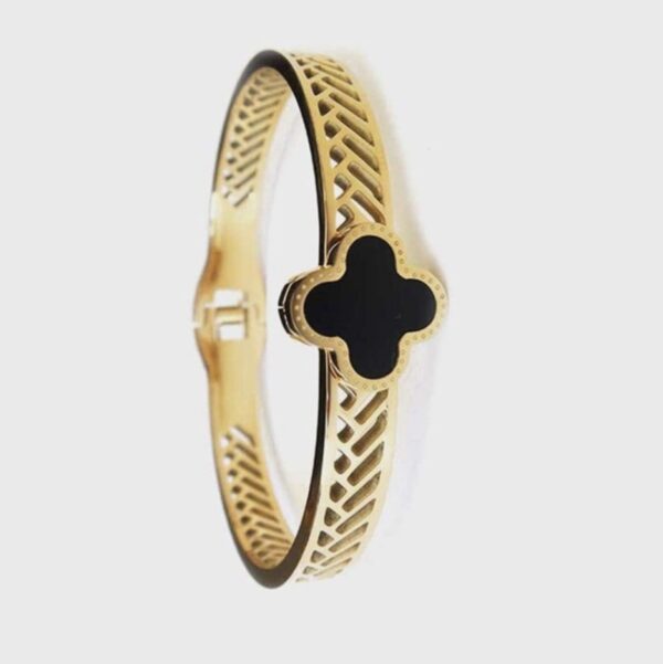 Golden Clover Bracelet - Image 2