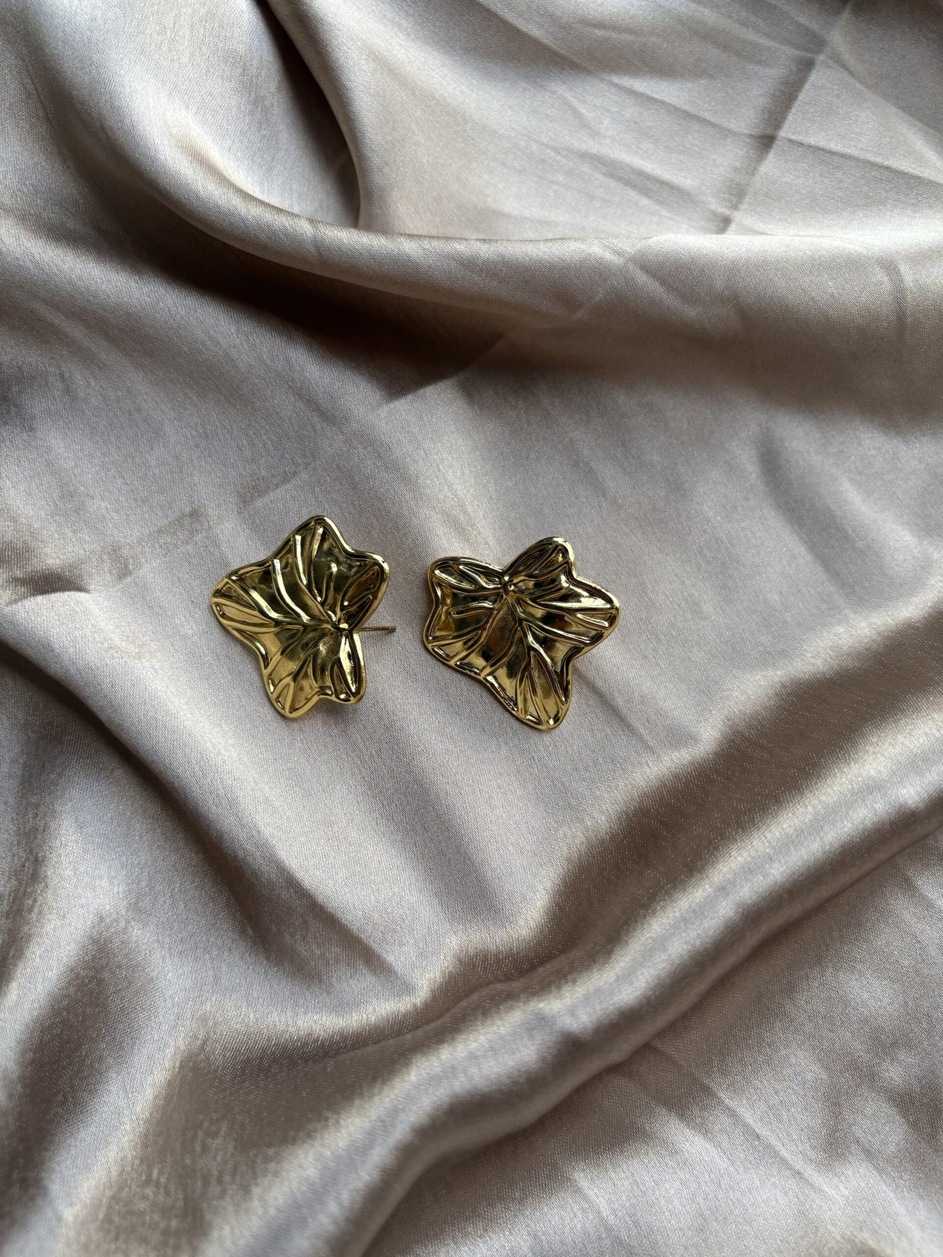 Golden Leaf Earring