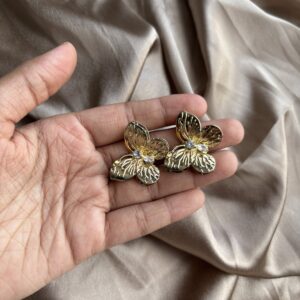 Butterfly Stone Earring