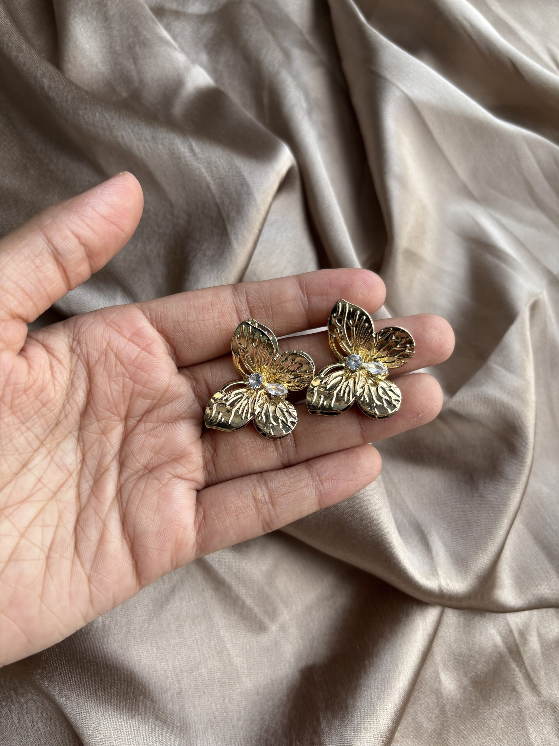 Butterfly Stone Earring