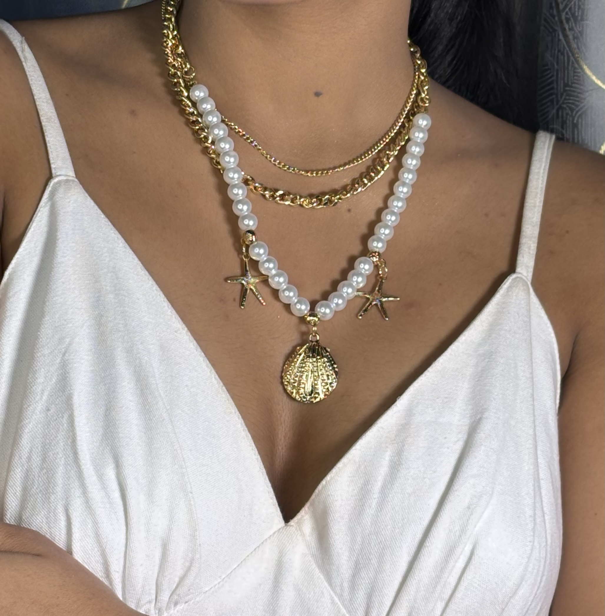 3 layer Neck Chain