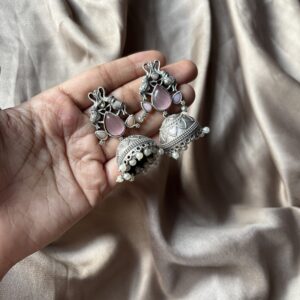 Oxidised jhumka