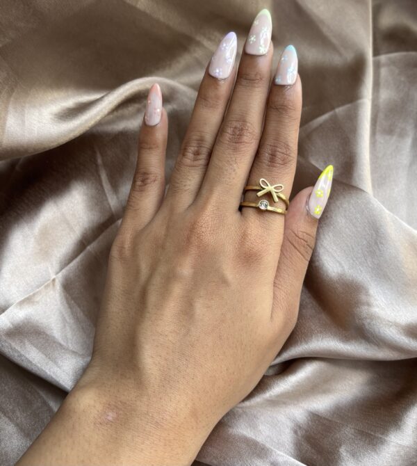 Bow Stone Ring - Image 2