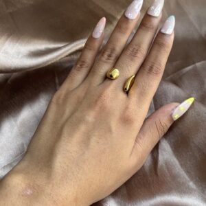 Golden Chunky Ring