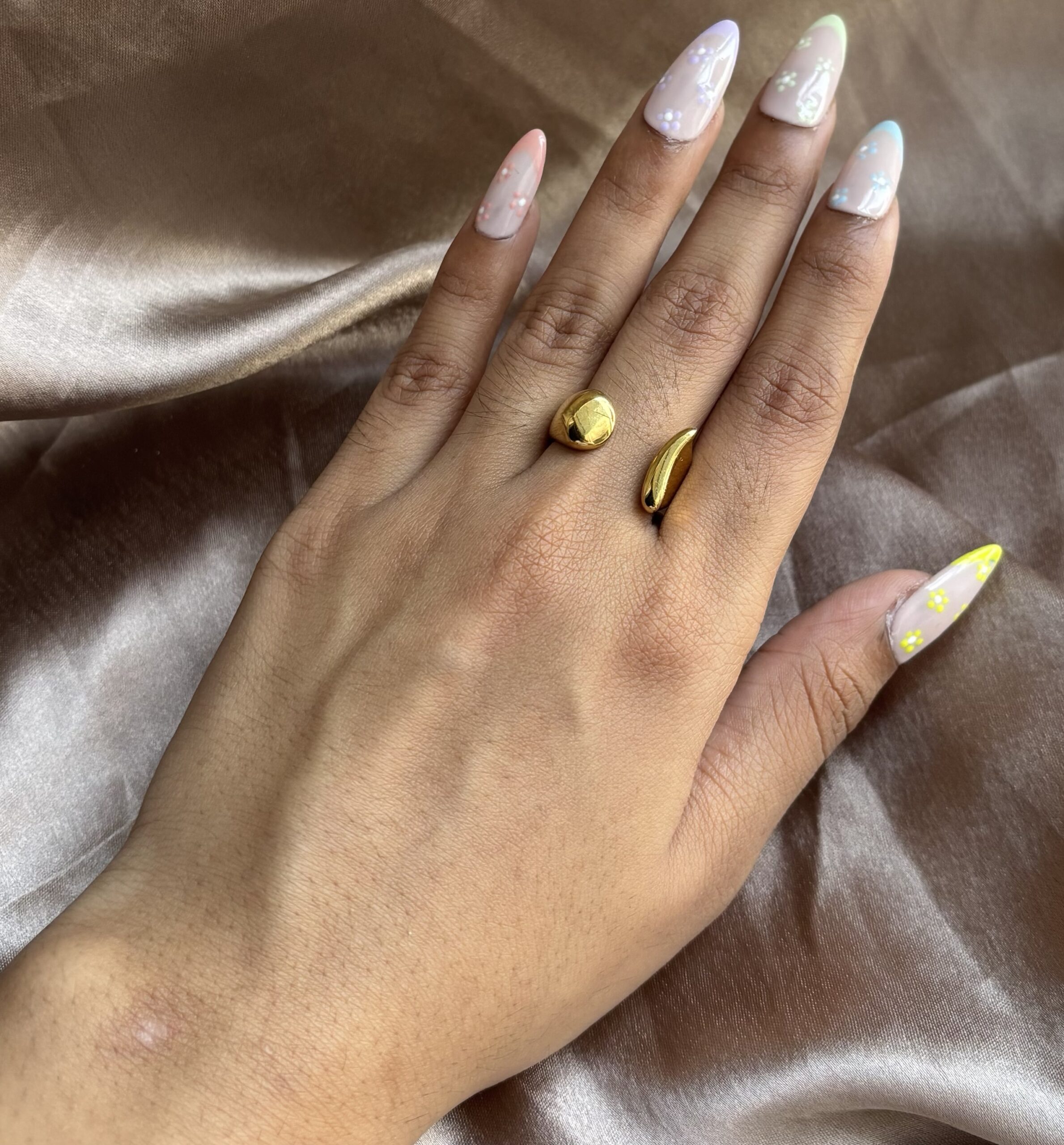 Golden Chunky Ring
