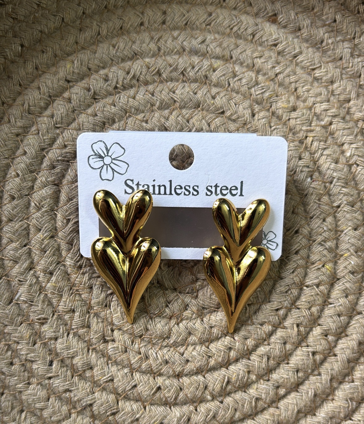 Heart Hanging Earring