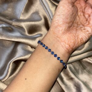 Blue Rimestone Bracelet