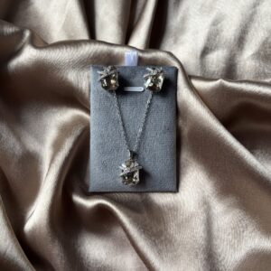 Silver Pendent Set