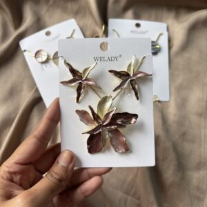 Enamel Pendent Set (Flower)